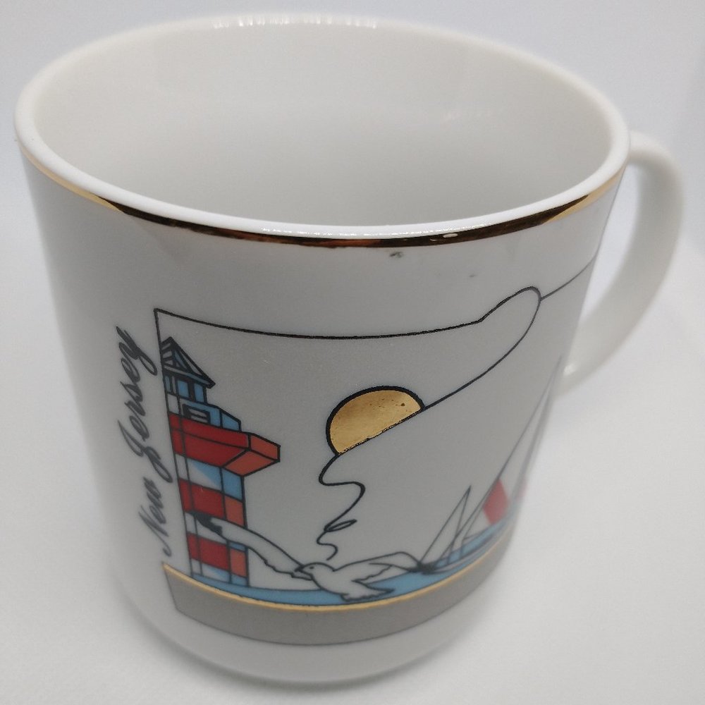 The State of New Jersey Coffee Cup MADE IN JAPAN
